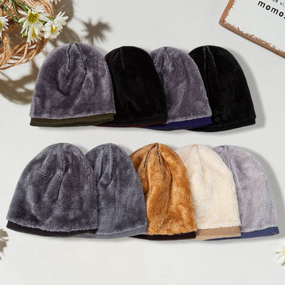 Warm Cozy Fleece Beanie Hat