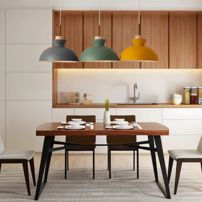 Stylish Macaron Glass Pendant Light