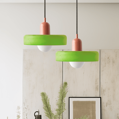 Befez | Vibrant Stained Glass Hanging Lamp for Home Decor