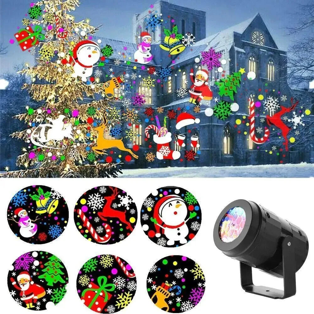 Colorful LED Outdoor Christmas Light Projector