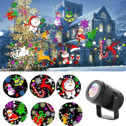 Colorful LED Outdoor Christmas Light Projector