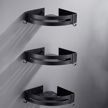 Stylish Black 3 Piece Bathroom Storage Set