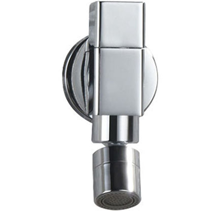 Modern Solid Brass Bathroom Faucet Wall Mount Handle