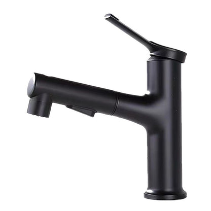 Modern Low Arc Bathroom Sink Faucet