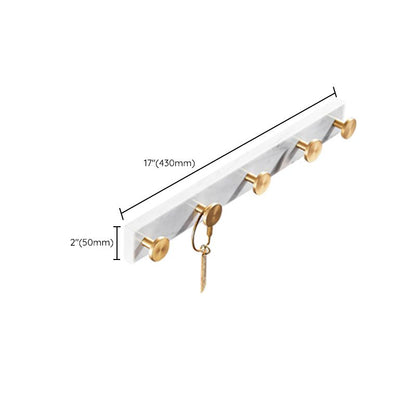 Luxury Gold Bathroom Fixture Set with Marble Accents