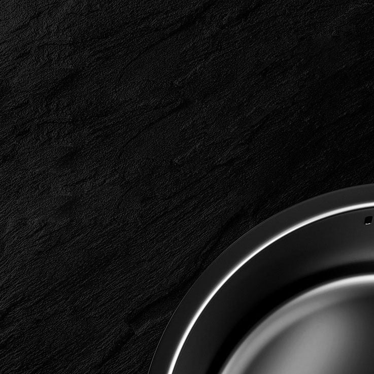 Modern Stainless Steel Circular Kitchen Sink - Befez