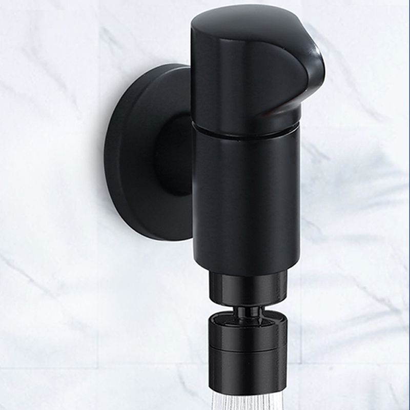 Modern Solid Brass Bathroom Faucet Wall Mount Handle