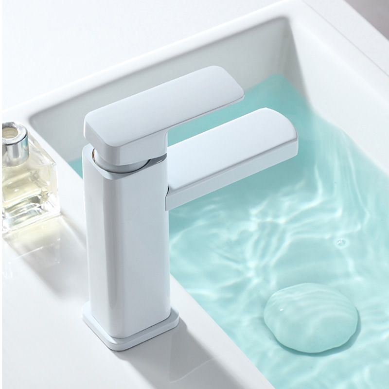 Single Handle Bathroom Sink Faucet Low Arc Tap