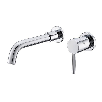 Commercial Wall Mount Bathroom Sink Faucet 2 Handle