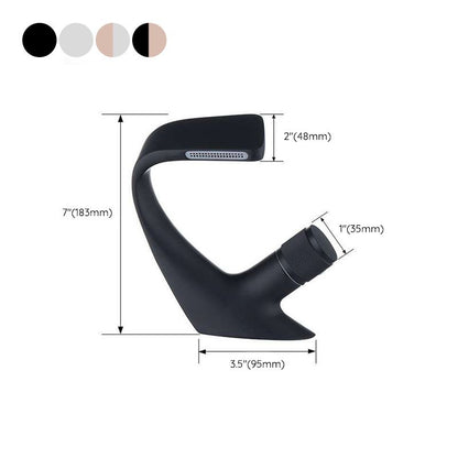 Modern Copper Kitchen Sink Faucet with Brass Handle