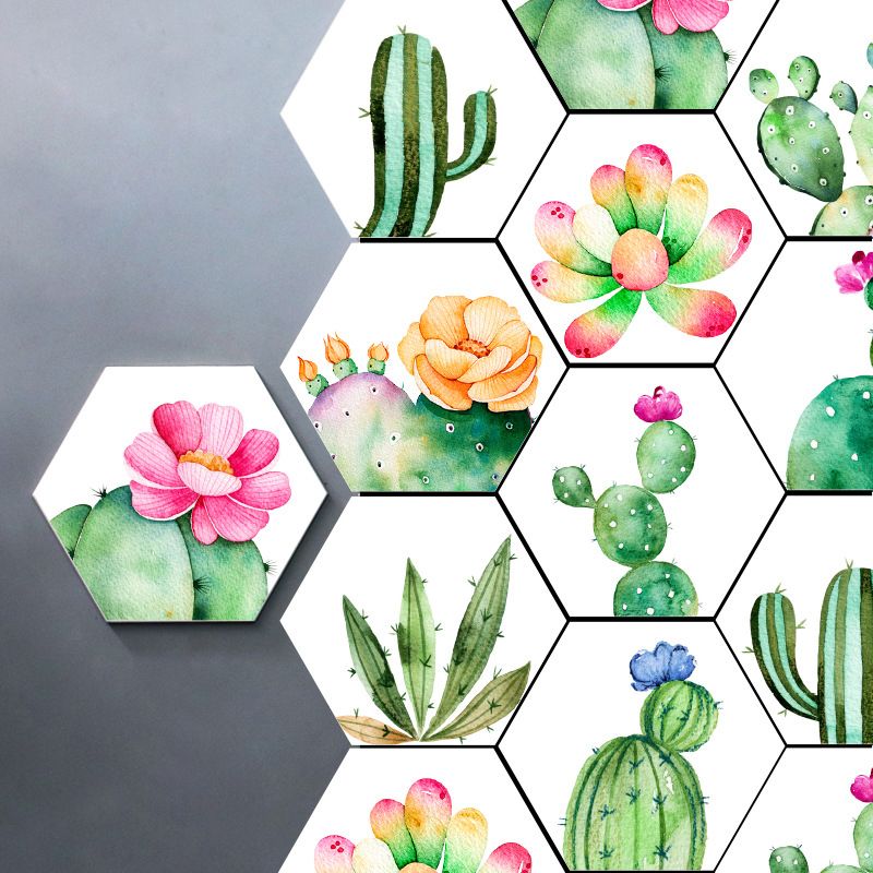 Decorative Self-Adhesive Hexagon Wall Tiles