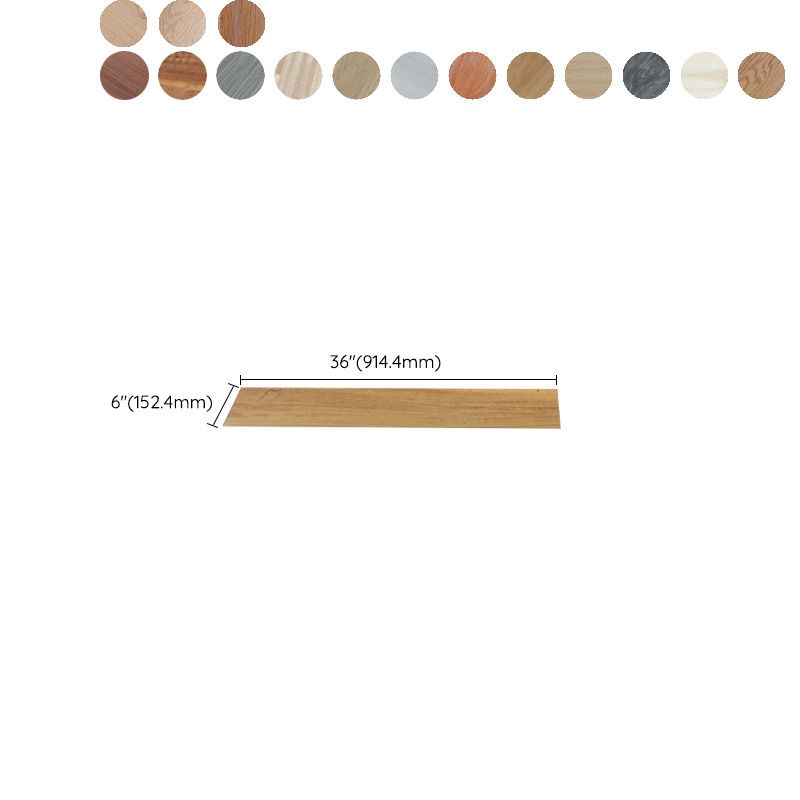 Durable Water Resistant Self Stick Vinyl Floor Tiles