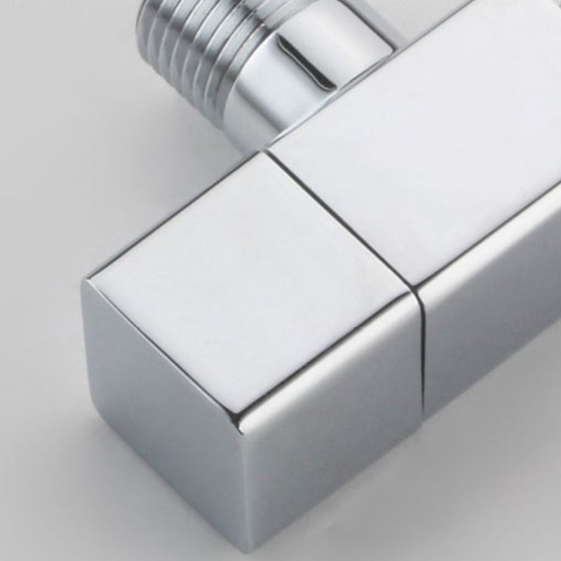 Modern Solid Brass Bathroom Faucet Wall Mount Handle