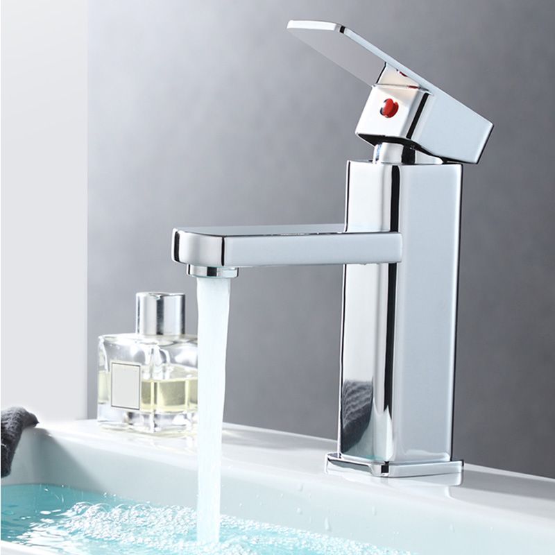 Single Handle Bathroom Sink Faucet Low Arc Tap