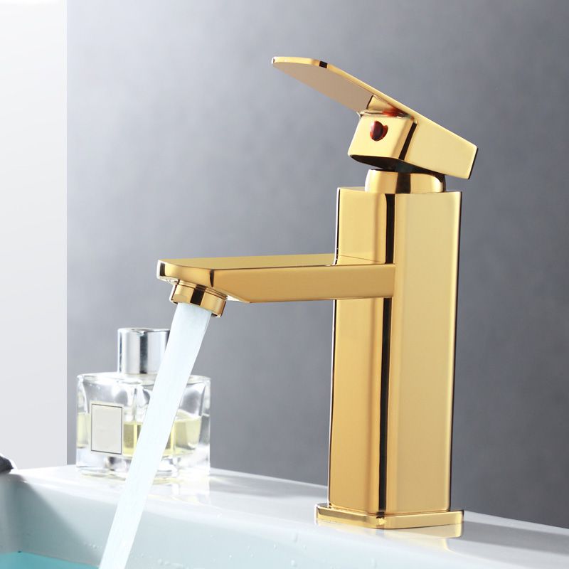 Single Handle Bathroom Sink Faucet Low Arc Tap