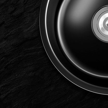 Modern Stainless Steel Circular Kitchen Sink