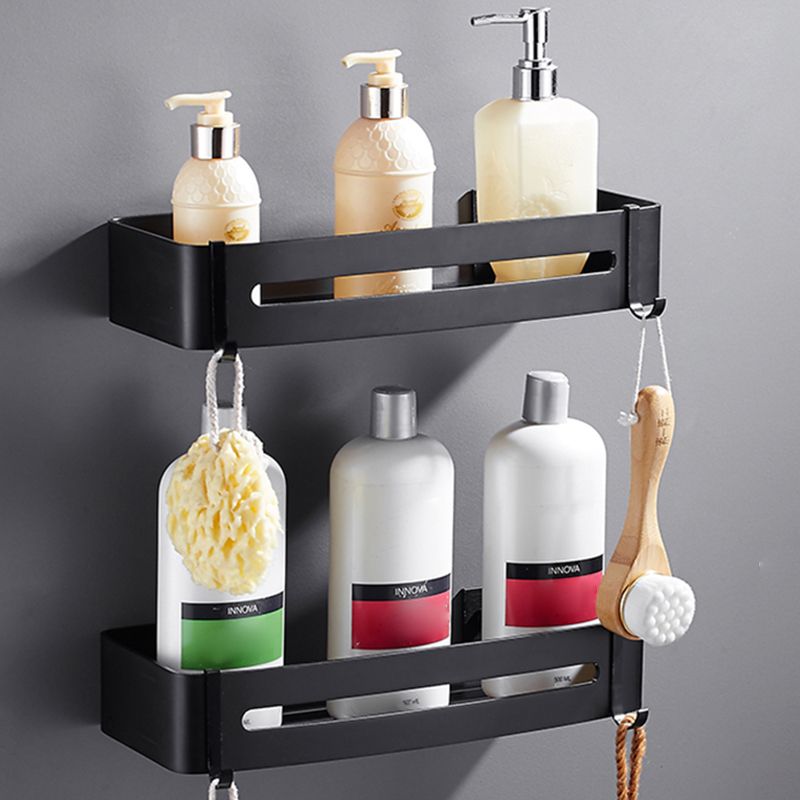 Stylish Black 3 Piece Bathroom Storage Set