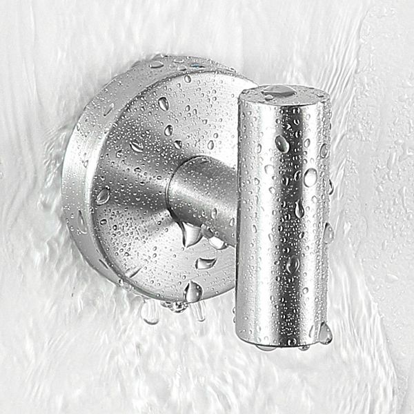 Contemporary Stainless Steel Bath Accessory Set