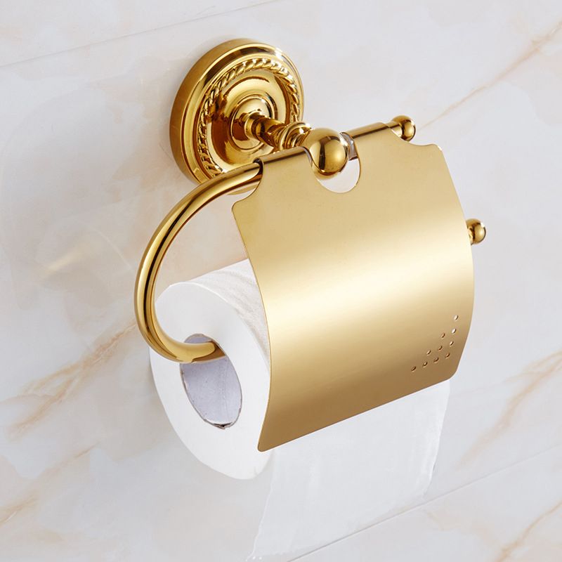 Classic Brass Bath Accessories Set