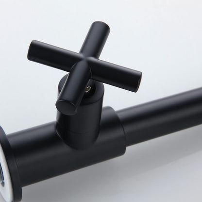 Befez | Popular Bathroom Faucet Cross Handle Low Arc Sink Faucet