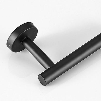 Contemporary Stainless Steel Bath Accessory Set