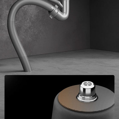 Modern Stainless Steel Circular Kitchen Sink
