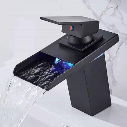 Modern LED Single Handle Bathroom Sink Faucet