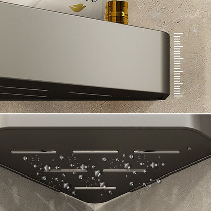 Sticky Metal Bathroom Shelf Organizer