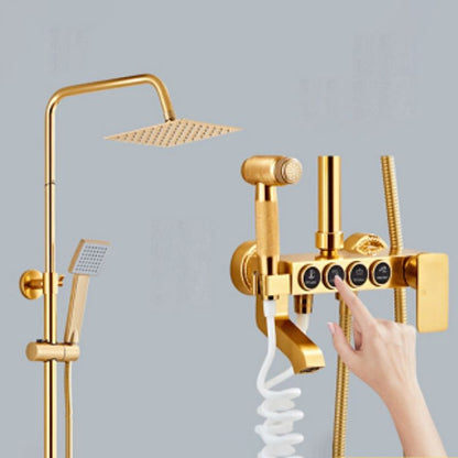 Befez | Contemporary Adjustable Shower Head Faucet System