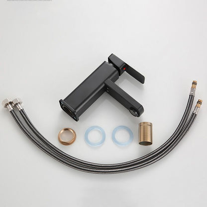 Single Handle Bathroom Sink Faucet Low Arc Tap