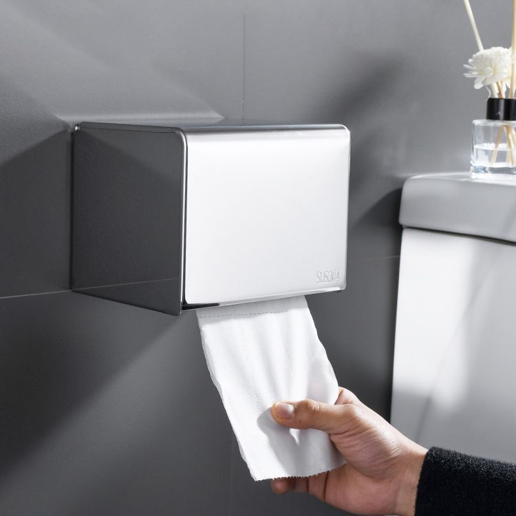 Modern Chrome Bathroom Accessory Set - Befez