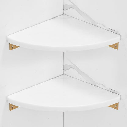 Luxury Gold Bathroom Fixture Set with Marble Accents