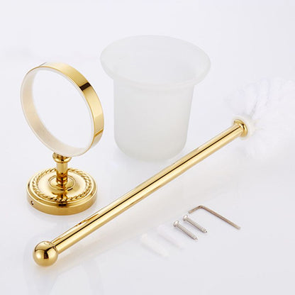 Classic Brass Bath Accessories Set