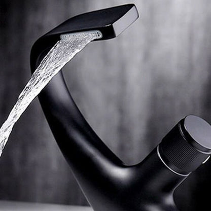 Modern Copper Kitchen Sink Faucet with Brass Handle