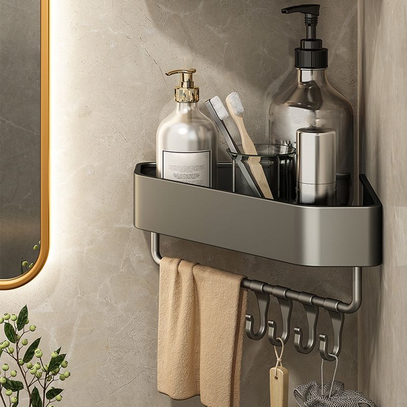 Sticky Metal Bathroom Shelf Organizer