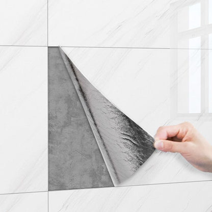 Easy Stick Wallpaper PVC Wall Panels Rectangular Design