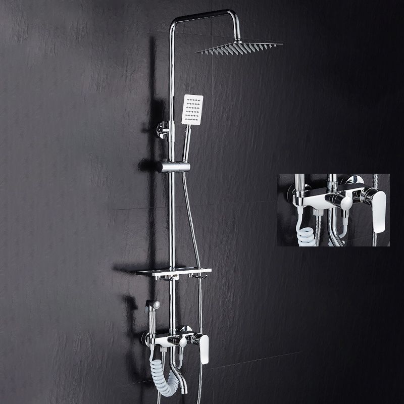Befez | Contemporary Adjustable Shower Head Faucet System