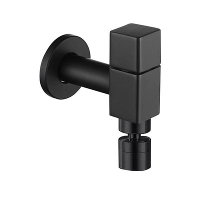 Modern Solid Brass Bathroom Faucet Wall Mount Handle