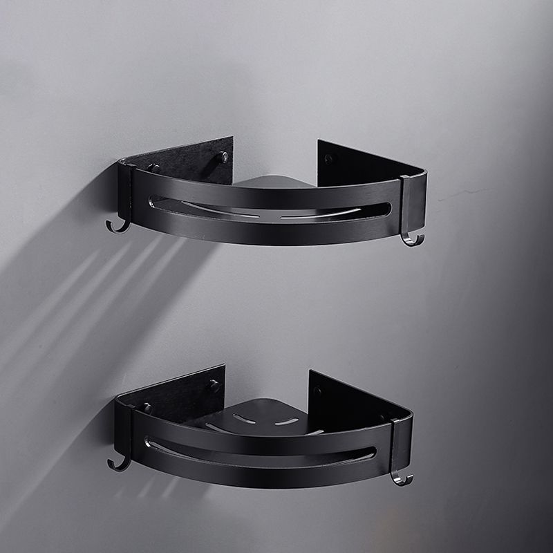 Stylish Black 3 Piece Bathroom Storage Set