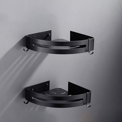 Stylish Black 3 Piece Bathroom Storage Set