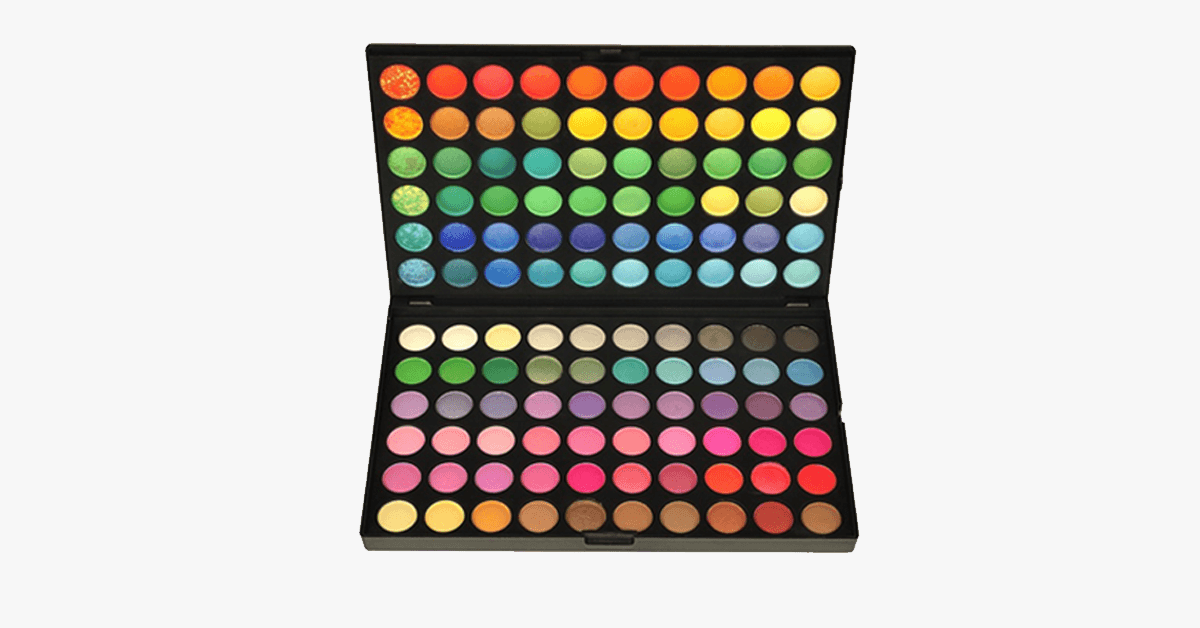Vibrant 120 Color Eyeshadow Palette - Befez