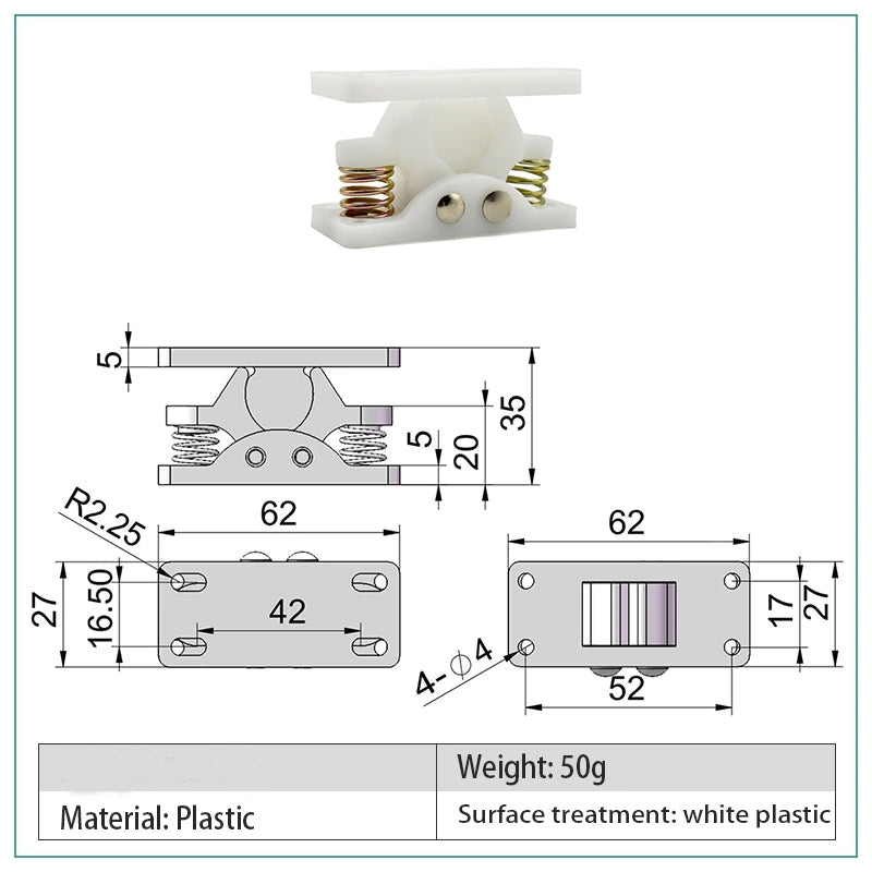 Strong Metal Locking Cabinet Latch