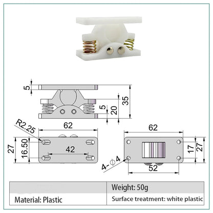 Strong Metal Locking Cabinet Latch