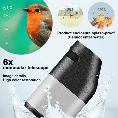 Compact High Definition Laser Distance Finder Telescope