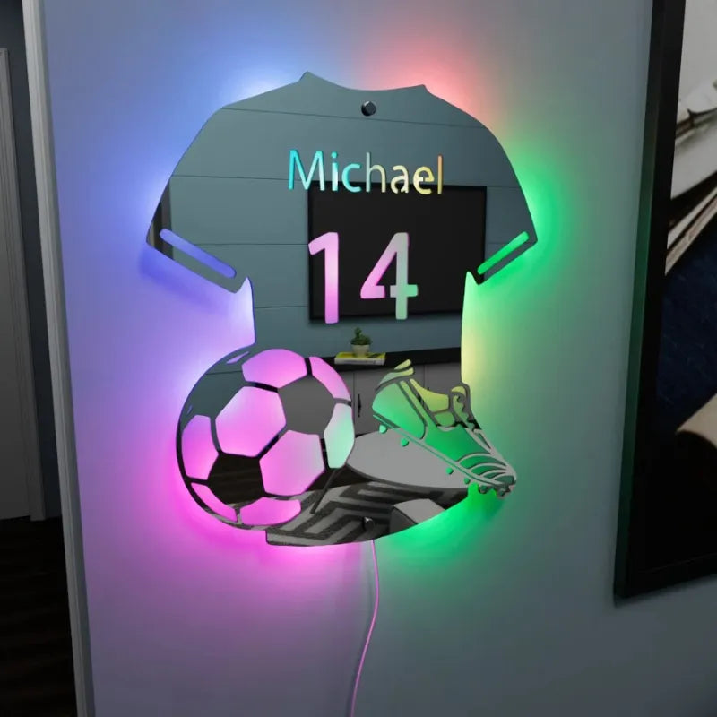Reflective LED Sweatshirt with Adjustable Mirror Effect