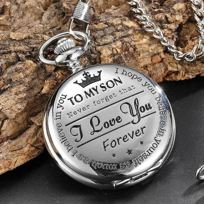 Stylish Pocket Chain Quartz Watch For Men