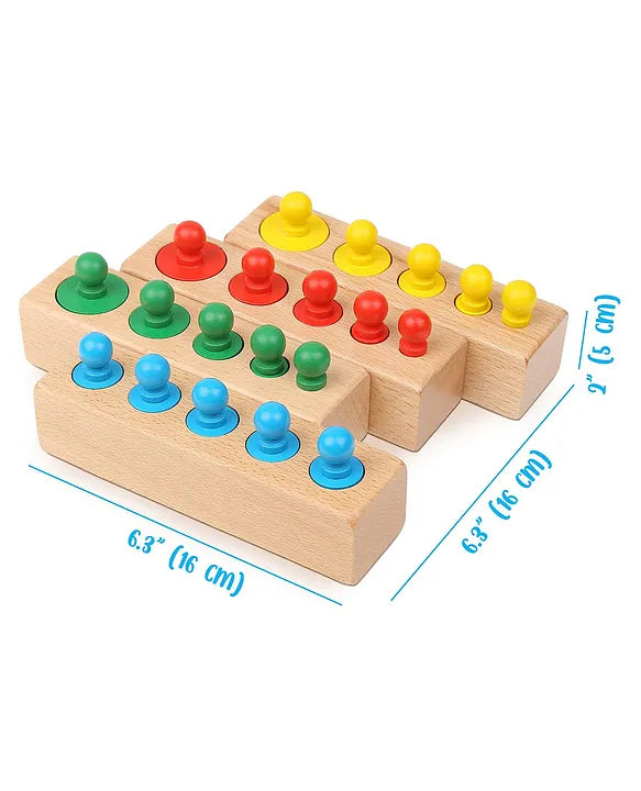 Educational Wooden Number Color Learning Toy
