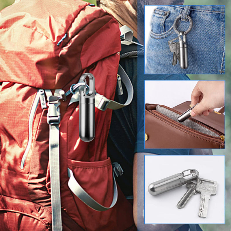 Travel Medication Case Stainless Steel - Befez