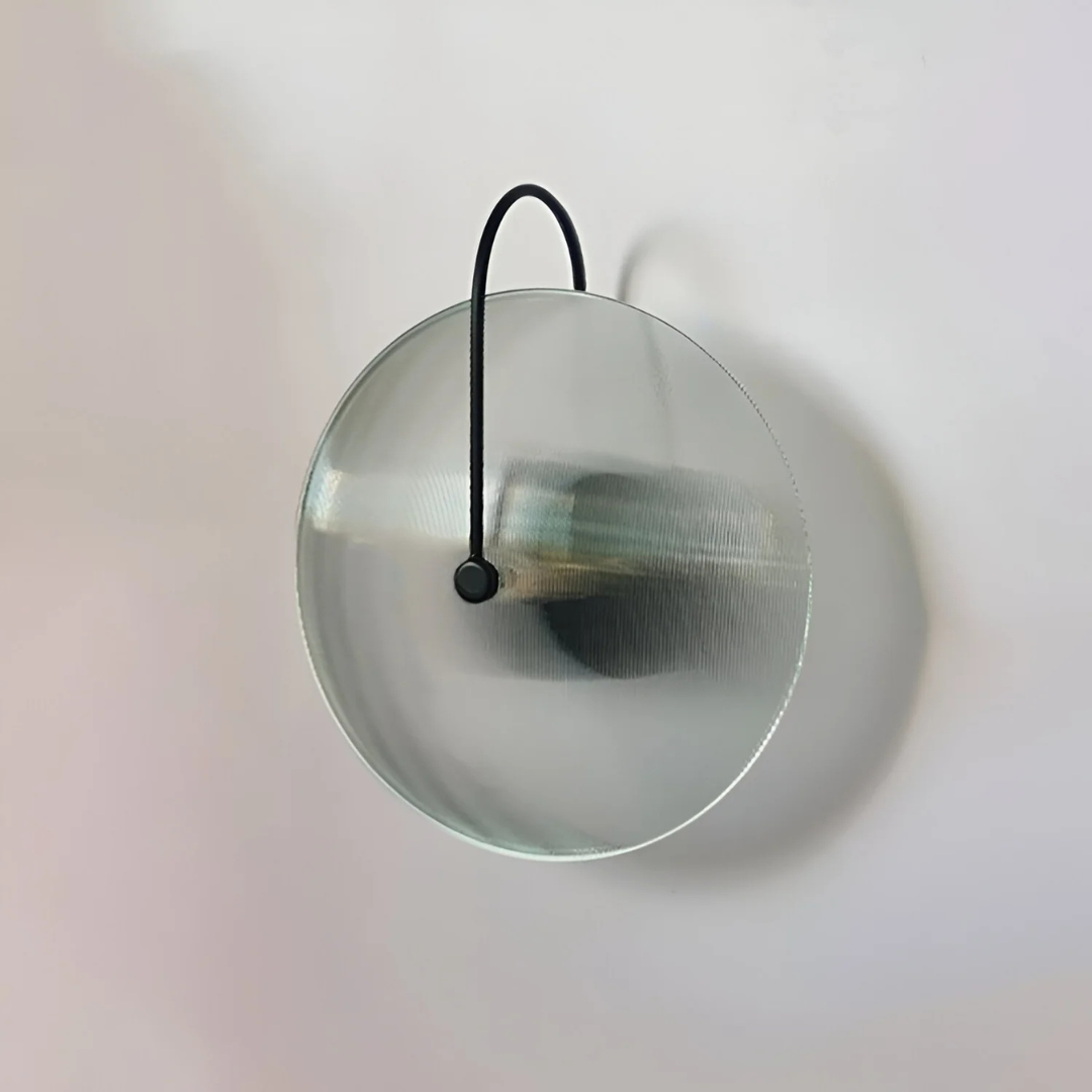 Simple Round Glass Wall Light - Befez