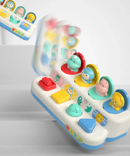 Colorful Baby Button Interactive Toy